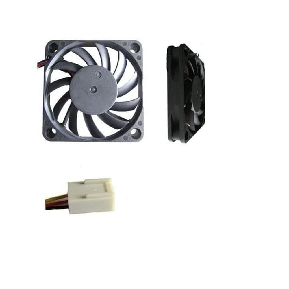 60mm 6cm 60 x 60 x 10mm 3 Pin 5 Volt PC case Fan (H) EC6010H05