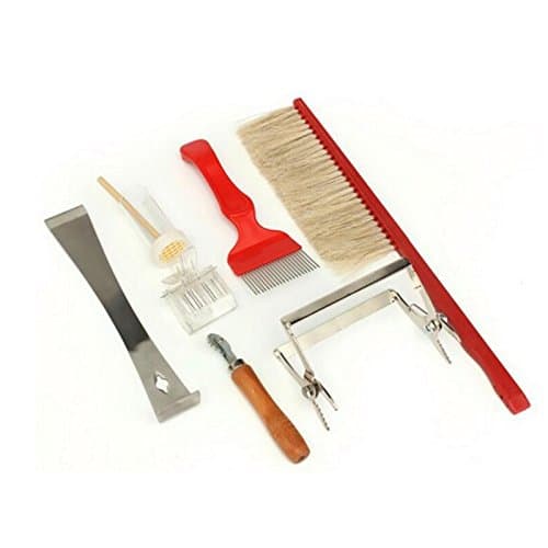 AmgateEu 7-Piece Beekeeping Tool Set