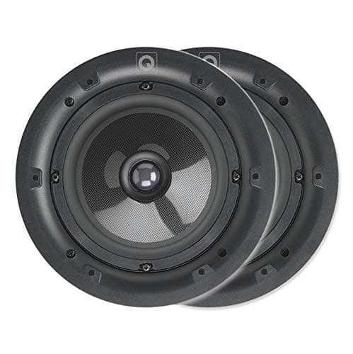 Qi65C Q Acoustics Professional 6.5" Q Install Stereo Moisture Resistant In Wall or Ceiling Speakers, Ideal for Bathrooms, Kitchens,Cafes