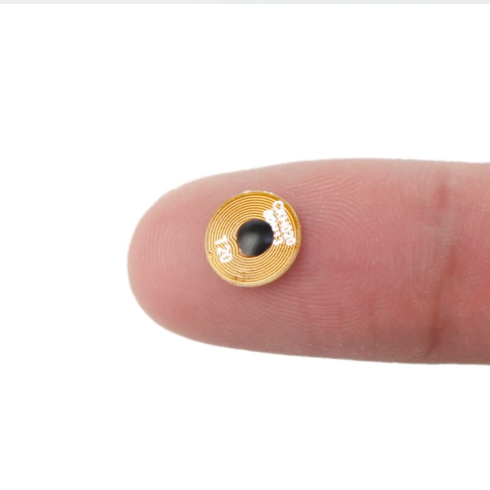 100pcs 8MM Mini Flexible high Frequency mini NFC Electronic tag Bluetooth Pairing mini RFID Asset tag 213 chip