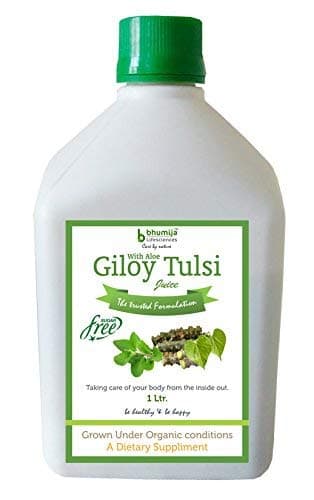 Bhumija Lifesciences Giloy Tulsi Juice (Sugar Free) 1 Ltr.