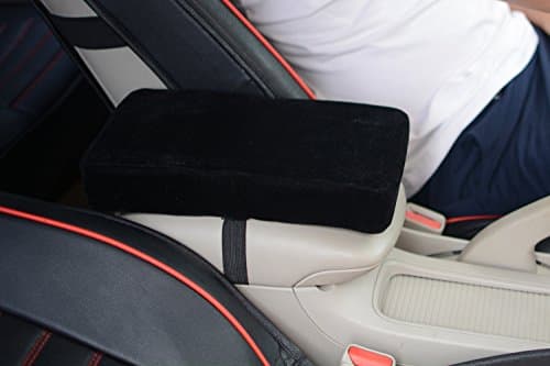 Comforfeel Foam Auto Console Arm Rest Support Cushion (Black)