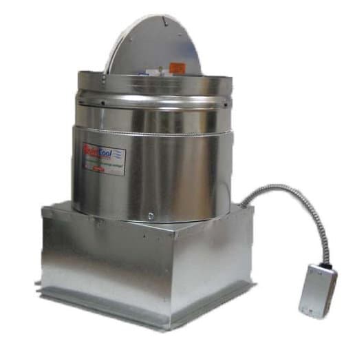 QuietCool GAES1500 Single Speed Attic Garage Ventilation Fan 120 Volt AC 1 Amp 1452 CFM