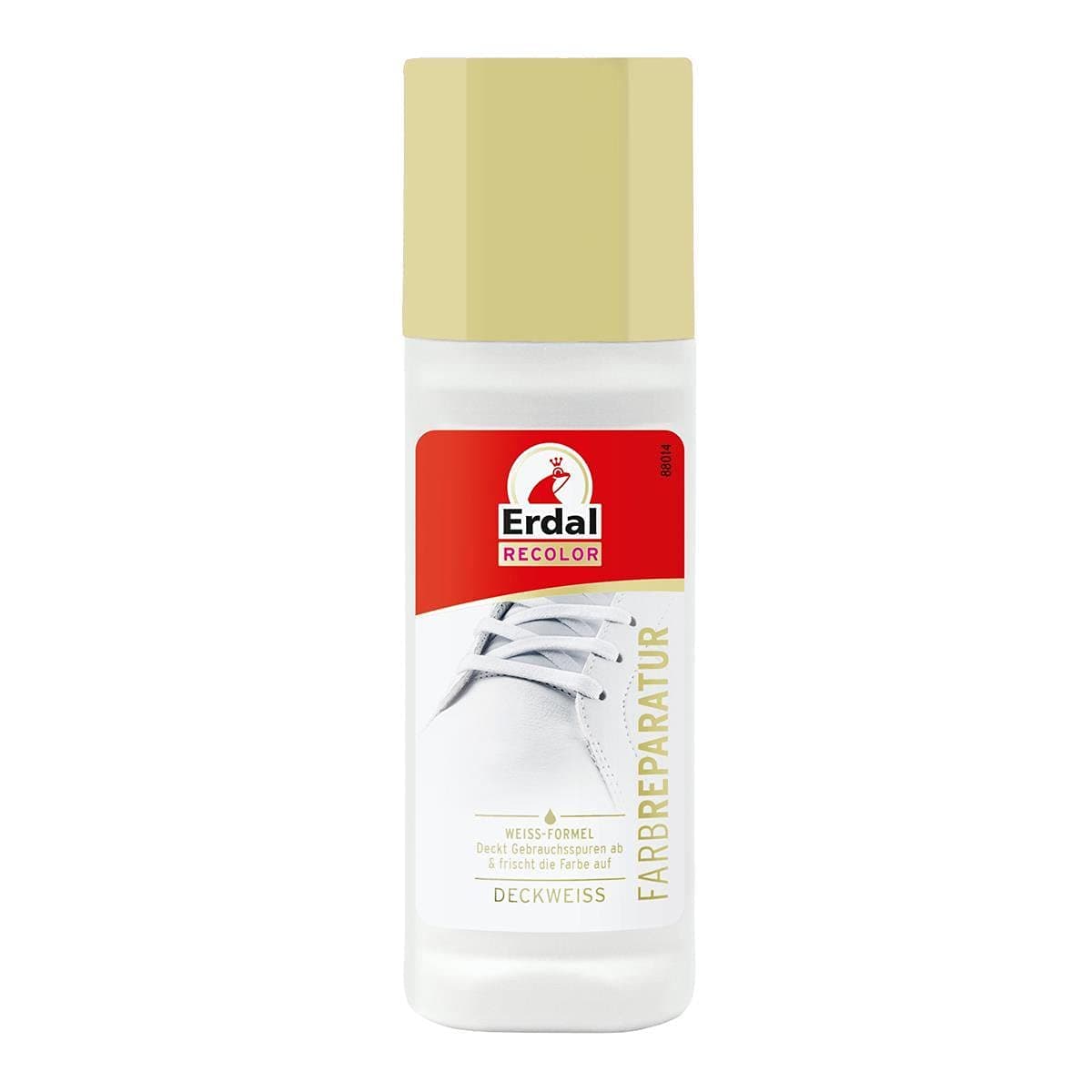 ErdalErdal Brand White Leather Shoe Dye, 75 ml - Repair Deckweiß Highly Opaque Care Product for Textile and Smooth Leather Shoes