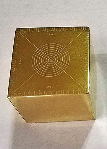 1 inch Sale Cube (Gold Polished)