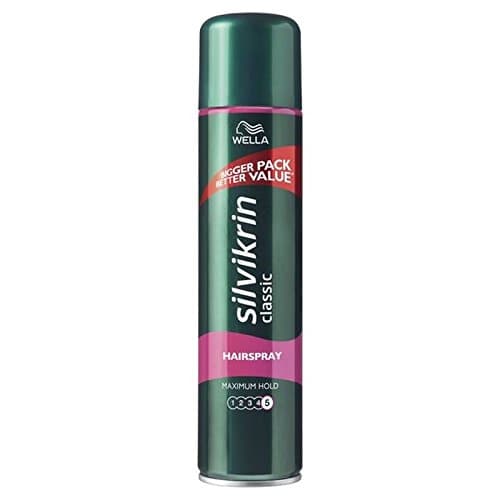 Silvikrin Hairspray Maximum Hold 400ml (PACK OF 6)