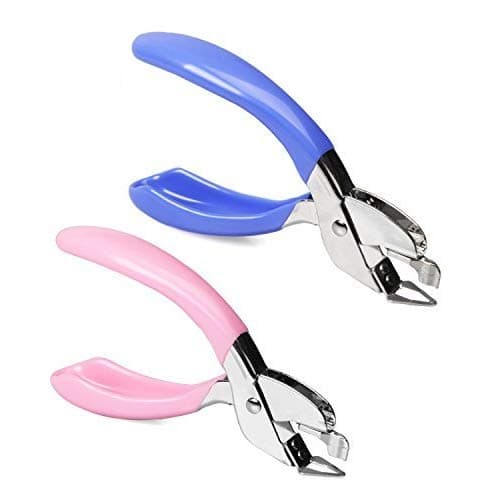 Staple Remover Staple Removers Tool Staples for Office,School and Home,Pink and Blue