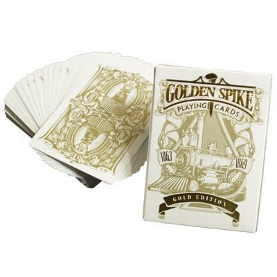 Limited (Gold Edition) 1st Run Golden Spike Deck by Jody Eklund - Trick