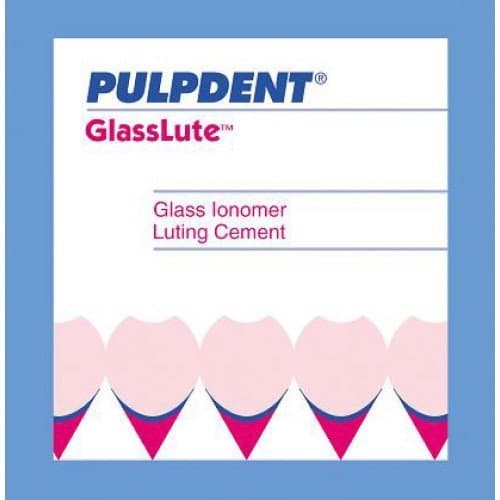 PLP GlassLute Glass Ionomer Cement Kit 30gm PDR 15ml Liq