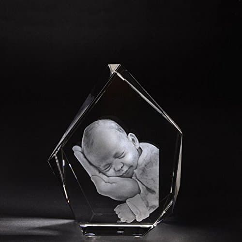 Iceberg Style Baby 3D Photo Crystal