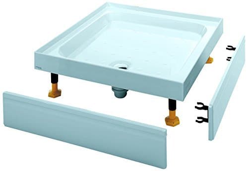 Coram Showers YD764WHI 760 x 760mm 4-Tiling Upstand Shower Tray by Coram Showers