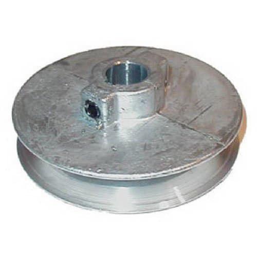 Chicago Die Cast 800A6 8 in. Dia. 5/8" Bore Zinc Single V Grooved Pulley