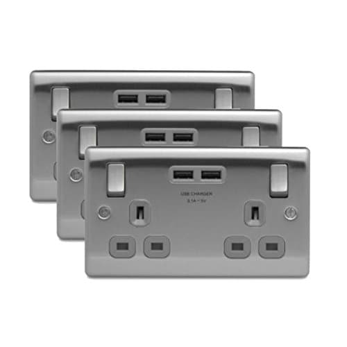 BG Nexus NBS22U3G/3, White, 2