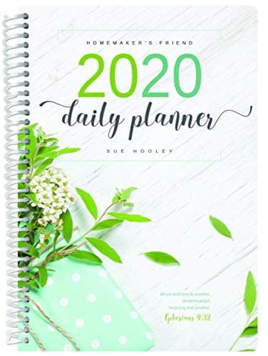 2020 Daily Planner: The Homemaker's Friend Spiral-bound – Engagement Calendar, 31 May 2019