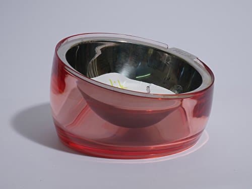 Mix 'n' Match Fellipet Oblik Superb Dog&Cat Bowl, Ruby