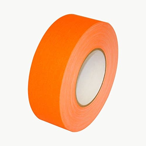 Polyken 510-Neon Premium Fluorescent Gaffers Tape: 2 in. x 50 yds. (Fluorescent Orange) / shrink-wrapped/branded