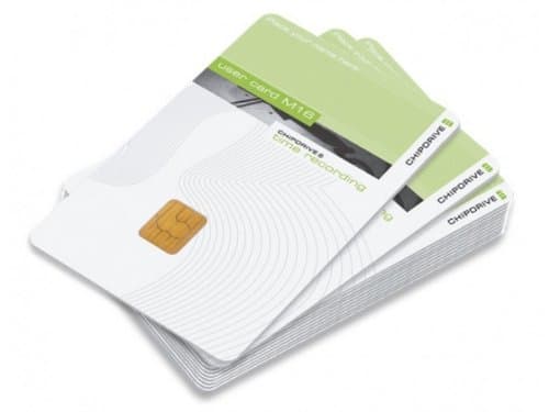 SCM Chipdrive Timerecording Employee Card (Pack of 10)