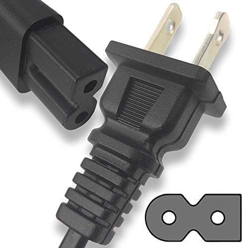 15ft Copper AC Power Cord Compatible with for VIZIO TV D40-D1 D24-D1 D32f-E1 D32H-C0 D32H-D1 D32hn-D0 D32hn-D1 D32X-D1 D39H-D0 D39hn-E0 D40U-D1 D43-C1 D43-D1 D43f-E1 D48-D0 D50-D1 D50U-D1 D58U-D3