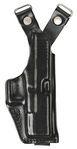 Leather Stitch No. 20 Professional Vertical Shoulder Holster for Glock 19 Black