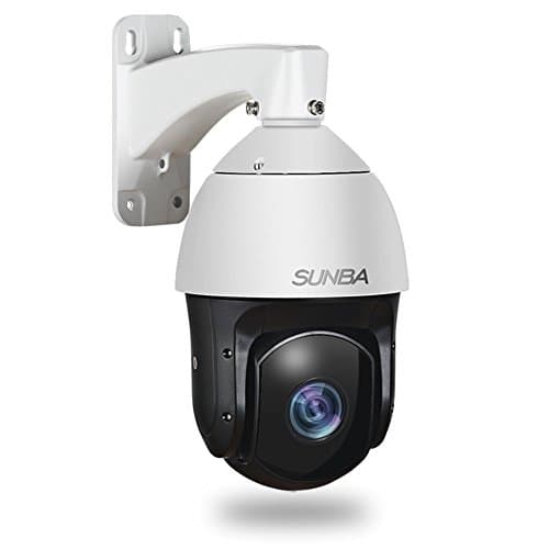 SUNBA 601-D20X IP High Speed PTZ Outdoor Security Camera, 20x Optical Zoom HD 1080P ONVIF with Night Vision up to 800ft (Renewed)