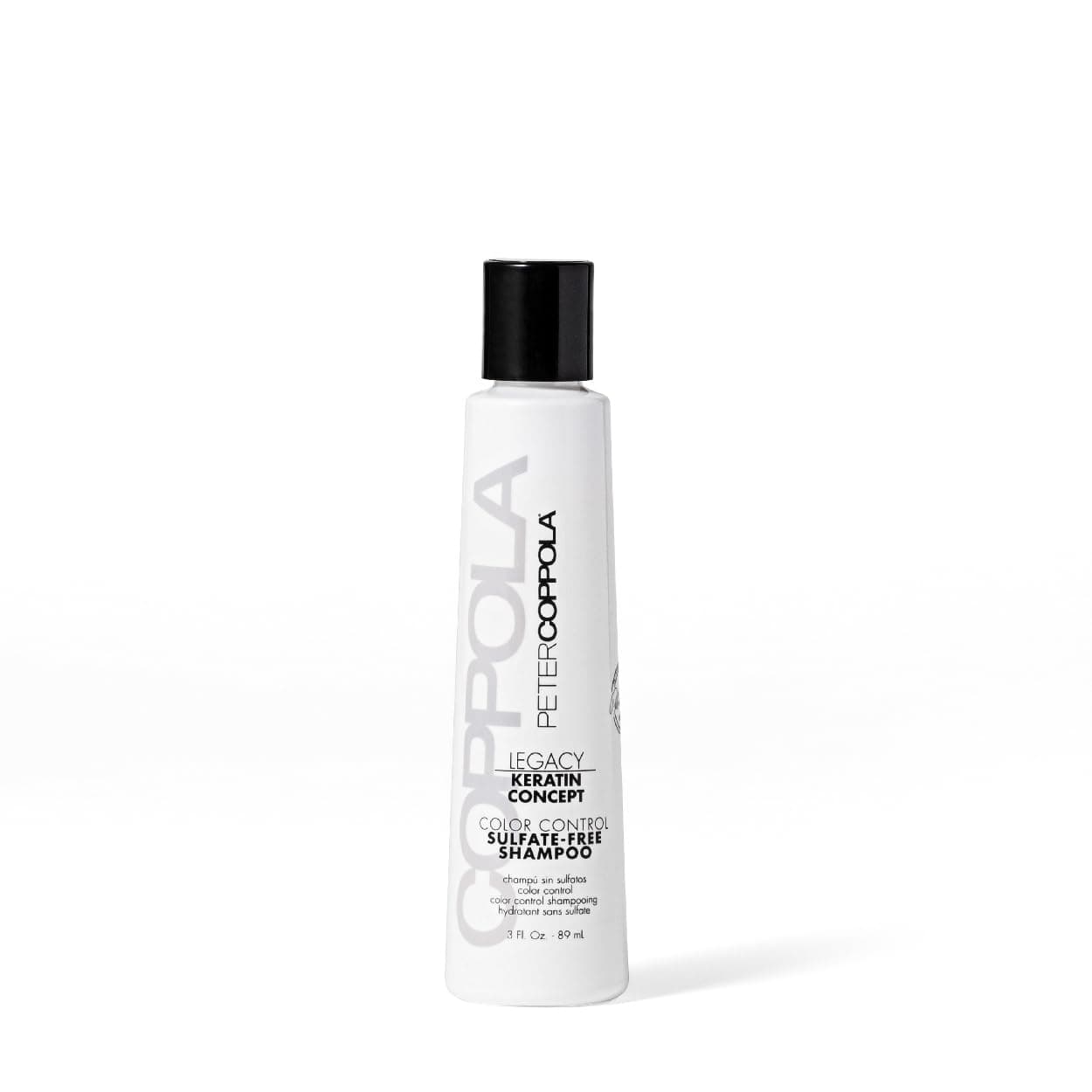 PETER COPPOLA Color Control Sulfate Free Shampoo – Gentle Cleansing, Color Safe Shampoo For Long Lasting Color Vibrancy For Color-Treated Hair - Travel Size (3 Fl Oz)