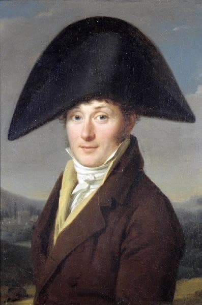 WahooArt Oil painting on stretched canvas, 20 x 30 inches / 51 x 76 CM, Gallery wrap - (Ready to hang) - Painting on stretched canvas, Perin Salbreux Lié Louis, Portrait de J.B. Duquenelle (chiru...