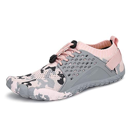 Oberm Womens Trail Running Shoes Outdoor Mininalist Barefoot Shoes Wide Toe Box for Gym Walking Hiking