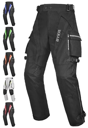 Motorcycle Pants for Men and Women Armored Cordura Overpants Enduro ATV Dual Sports Motocross Cargo Work Touring