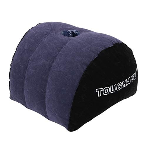 Portable Ultralight Inflatable Pillow Back Cushion Pads PVC Flocking Furniture