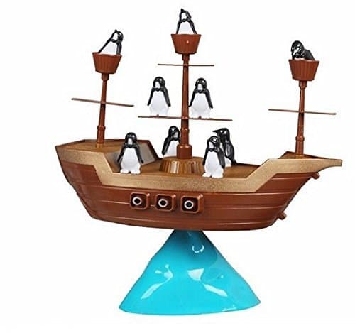 Greambaby Don't Rock the Boat Pirate Ship Penguin Balance Game Kids Children Family Activity Toys
