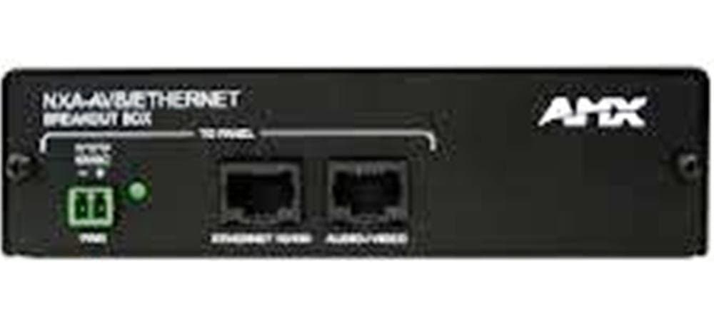 IAR NXA-AVB 12VDC Ethernet Breakout Box (4 Ports, RJ45, Compatible with Television, Monitor, Gaming Console, Personal Computer, Laptop) - Pro Audio