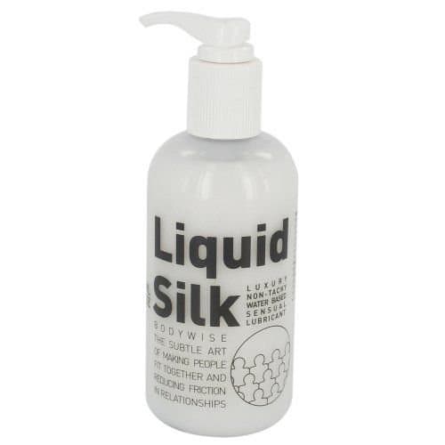 Liquid Silk Water Based Personal lubricant - 250ml Bottle by Bodywise®