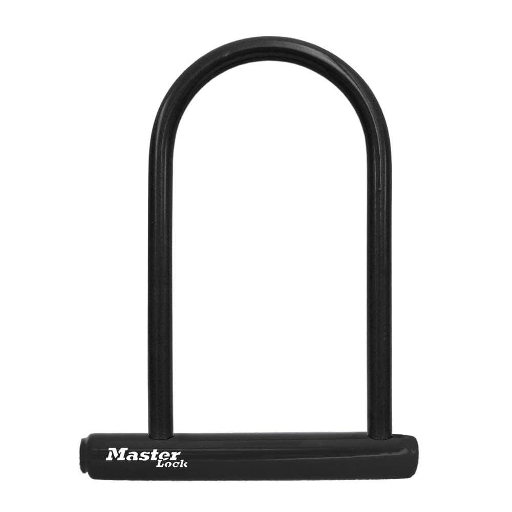 8170D U Lock Bike Lock with Key, 1 Pack, 6 1/8 in. Wide, Black, 6-1/8 inch U-Lock