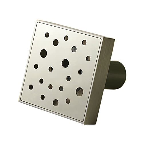 Dreamsbaku Bathroom Shower Floor Drain 4 inch 304 Stainless Steel Square Shower Drain Strainer with Removable Cover,Polished Finish