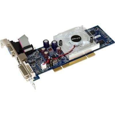 PNY GeForce 8400GS 512MB DDR2 PCI DVI+VGA Low Profile Graphics Card VCG84512SPPB