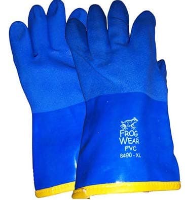 FrogWear 8490 Insulated & Waterproof Blue Tripple Dipped Work Gloves
