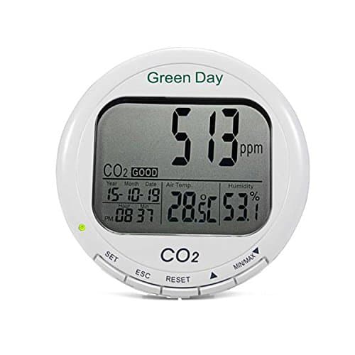 AZ 7788 Desktop Indoor Air Quality Monitor Carbon Dioxide Temperature Humidity Meter