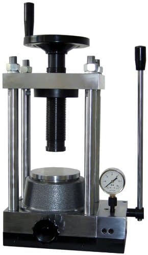 Across International MP40 40トン ラボラトリー ペレットプレス 油圧ポンプ内蔵