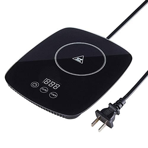 Mug Warmer, Auto Shut Off Coffee Beverage Warmers Automatic Thermostatic Smart Cup heater for Home & Office Use (131℉（55℃）