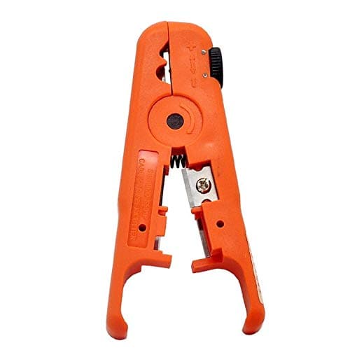 Dong YongS501 SHIPUCO Multi-Function S501P Multi-Conductor Cable Irregular ourshape Cable Stripping Knife Stripping Wire Tool (Orange)