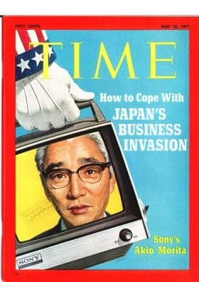 Time Magazine May 10 1971 How to Cope with Japan's Business Invasion Sony's Akio Morita Paperback – January 1, 1971