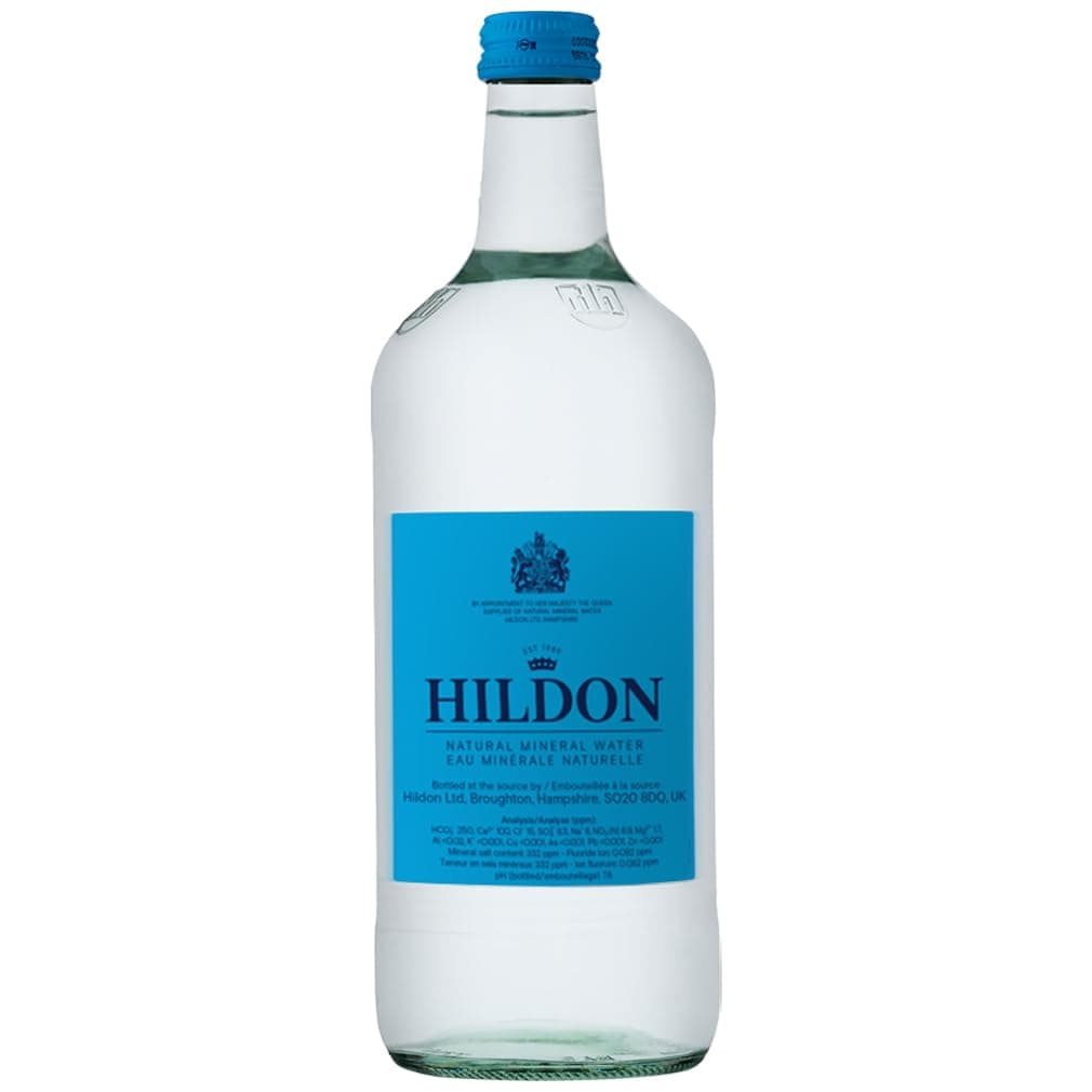 Hildon Delightfully Still Mineral Water Glass Bottles 750ml (Pack of 12)