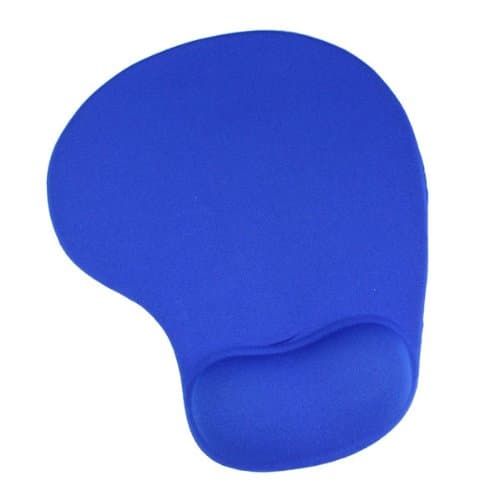 Amcctvshop Wrist Rest Mouse Pad for Pc Notebook, Laptop, Tablet (Blue)