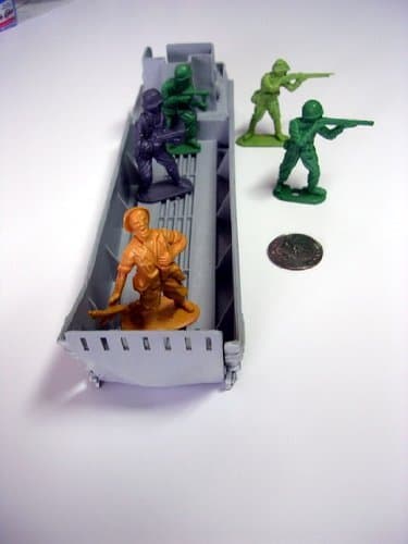 Landing Craft, One, 1/72 Scale for Toy Soldiers