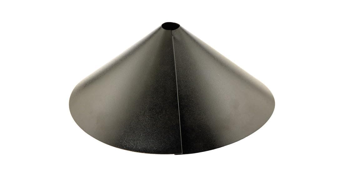 Woodlink NABAF18 Audubon Wrap Around Squirrel Baffle, 18-Inch - Black