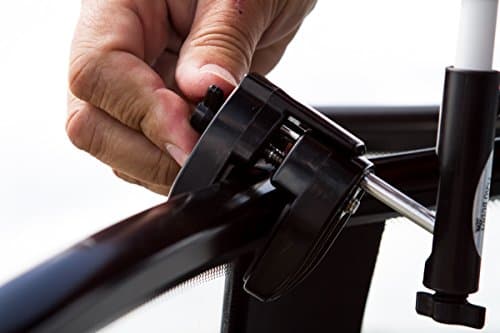 Flag Buddy Skier Down Flag Holder. Flag included. Orange safety flag included. Tired of Holding the Skier Down Flag? Just clamp the Flag Buddy to your window and rotate it up when required.