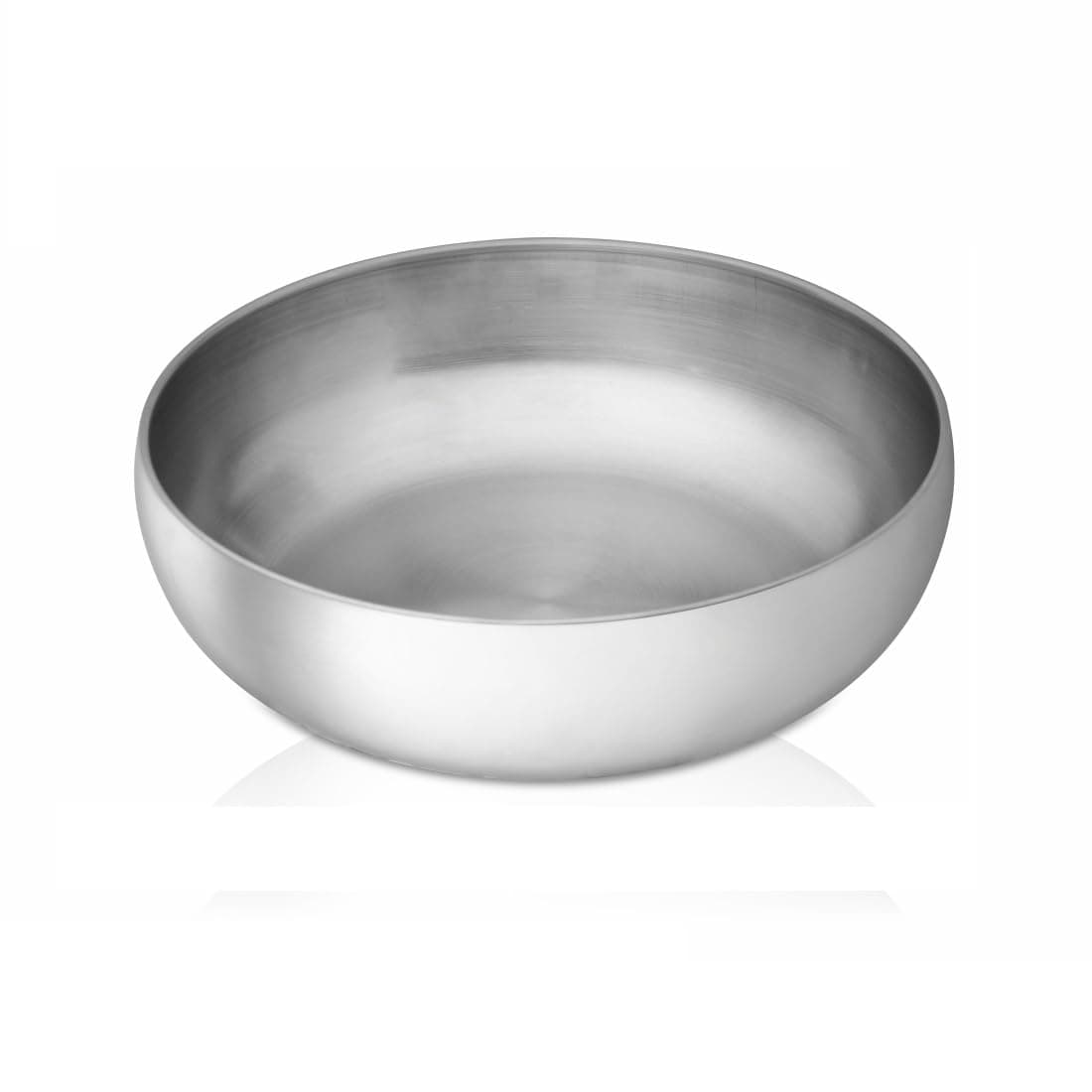 High Grade Stainless Steel Portis Salad Bowl 23 cm, Silver
