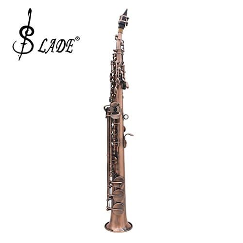 SOUND HOUSE 48 Lade WSS-899 Copper Soprano Bâ­ Saxophone Carved Abalone Shell Key