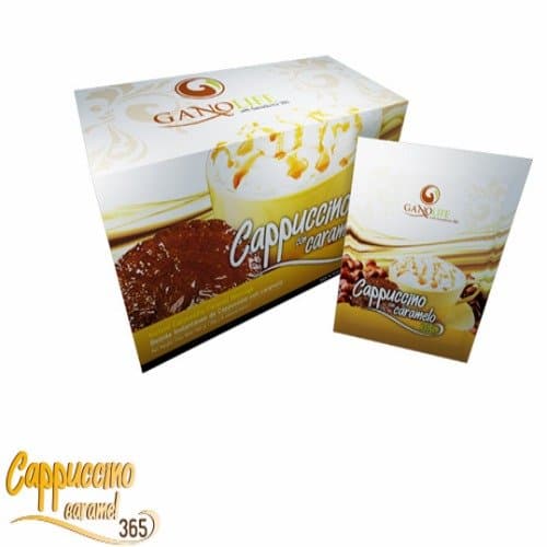 Ganolife Cappuccino Caramelo 365 15 Sachets