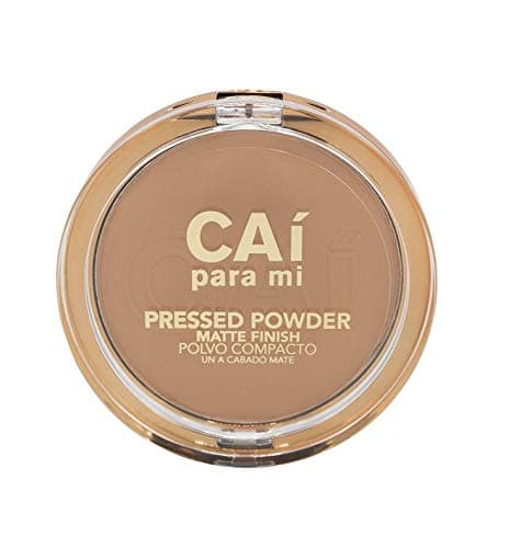 Cai Para Mi One Step Pressed Powder, Medium Coverage, Controls Oil And Shine, Lightweight, Photo Friendly, Cruelty Free, Shade Natural